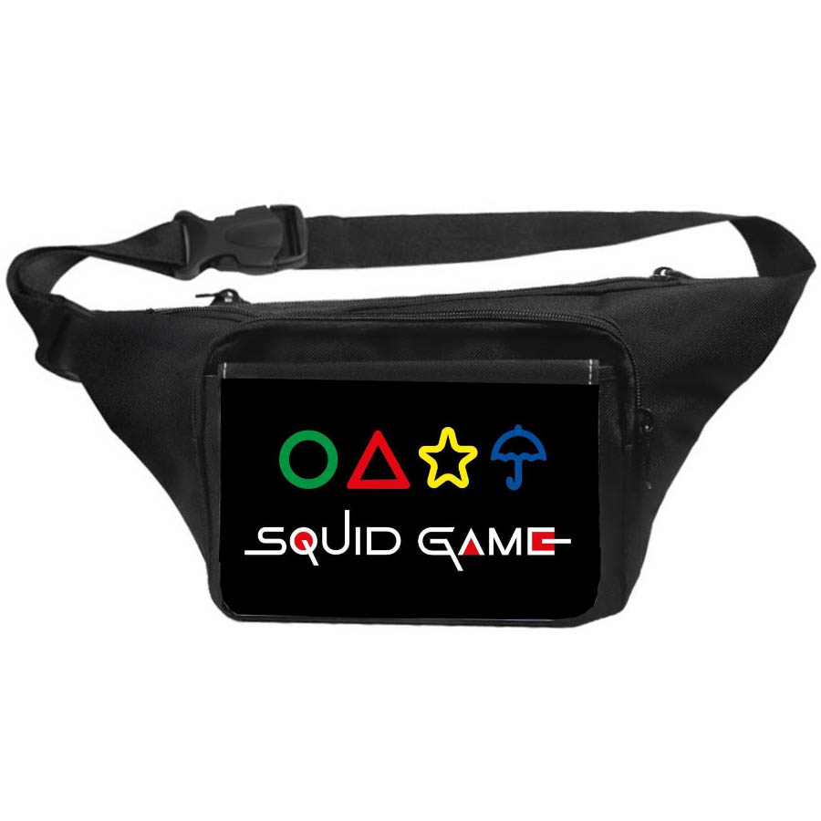 gfhkg کیف کمری طرح سریال بازی مرکب squid game - Image 1