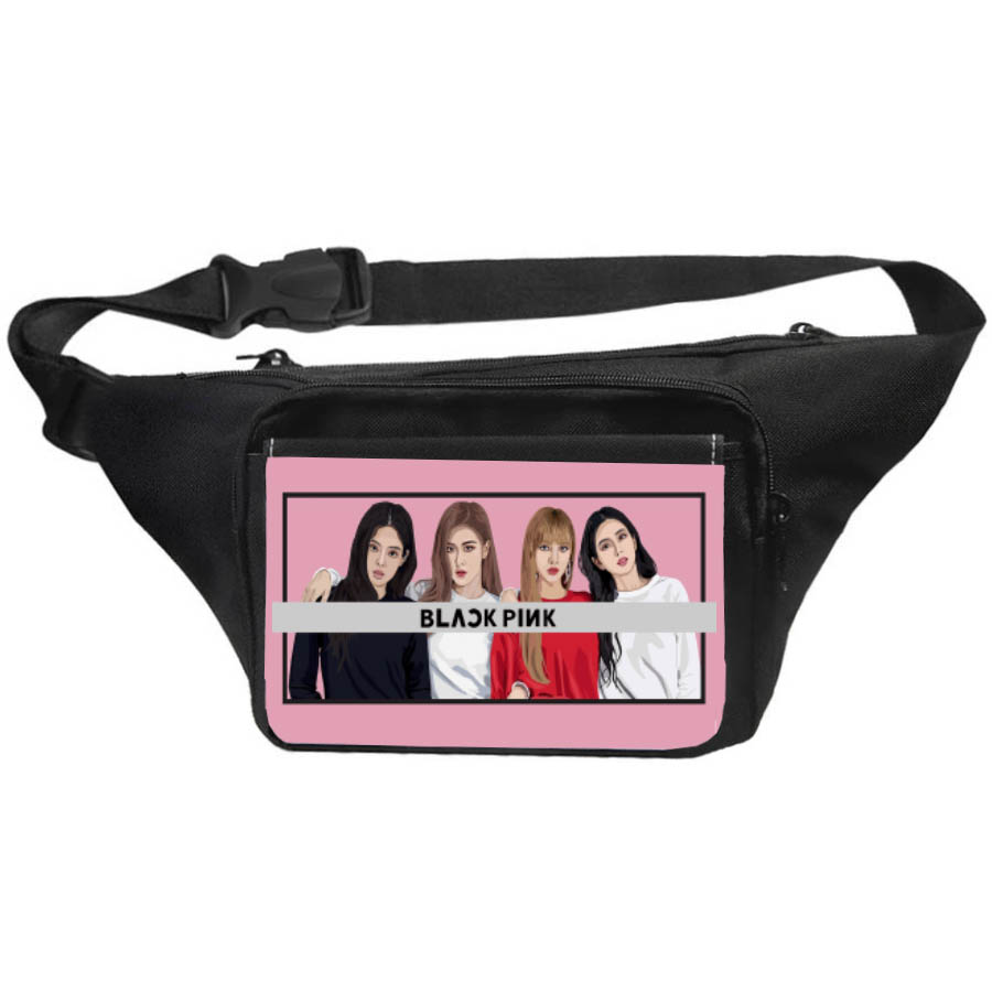gjkfg کیف کمری طرح black pink کد 39 - Image 1