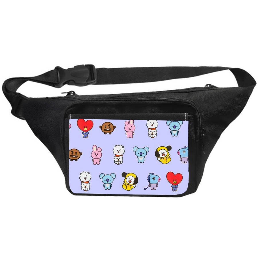 yur کیف کمری طرح bts عروسکی bt21 کد 59 - Image 1