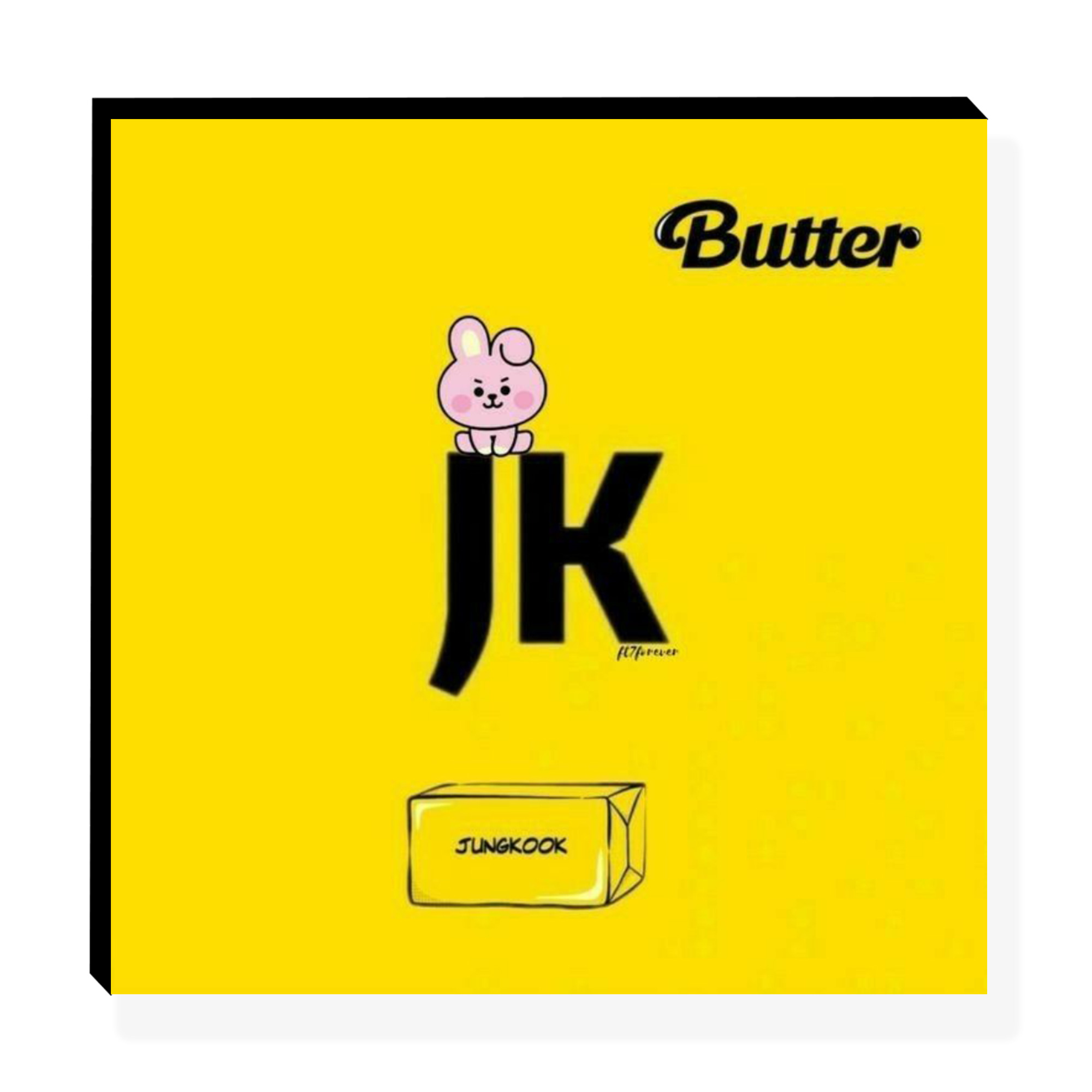 غهخل تابلو شاسی چوبی طرح بی تی اس باتر jk کد 818 - Image 1