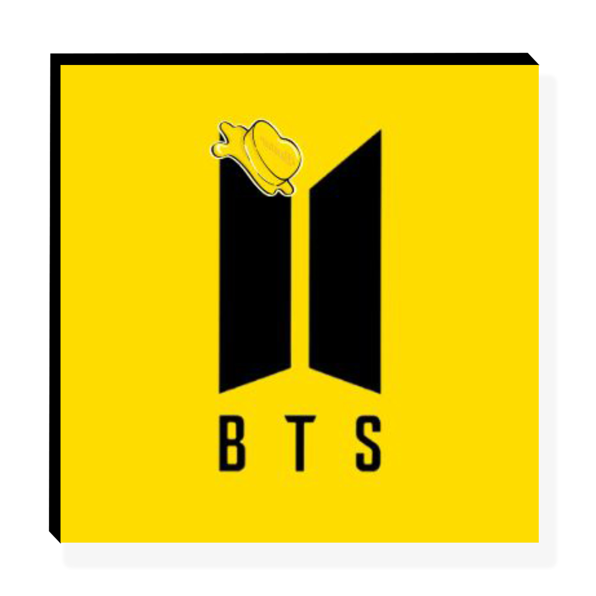 هغب تابلو شاسی چوبی طرح bts کد 833 - Image 1