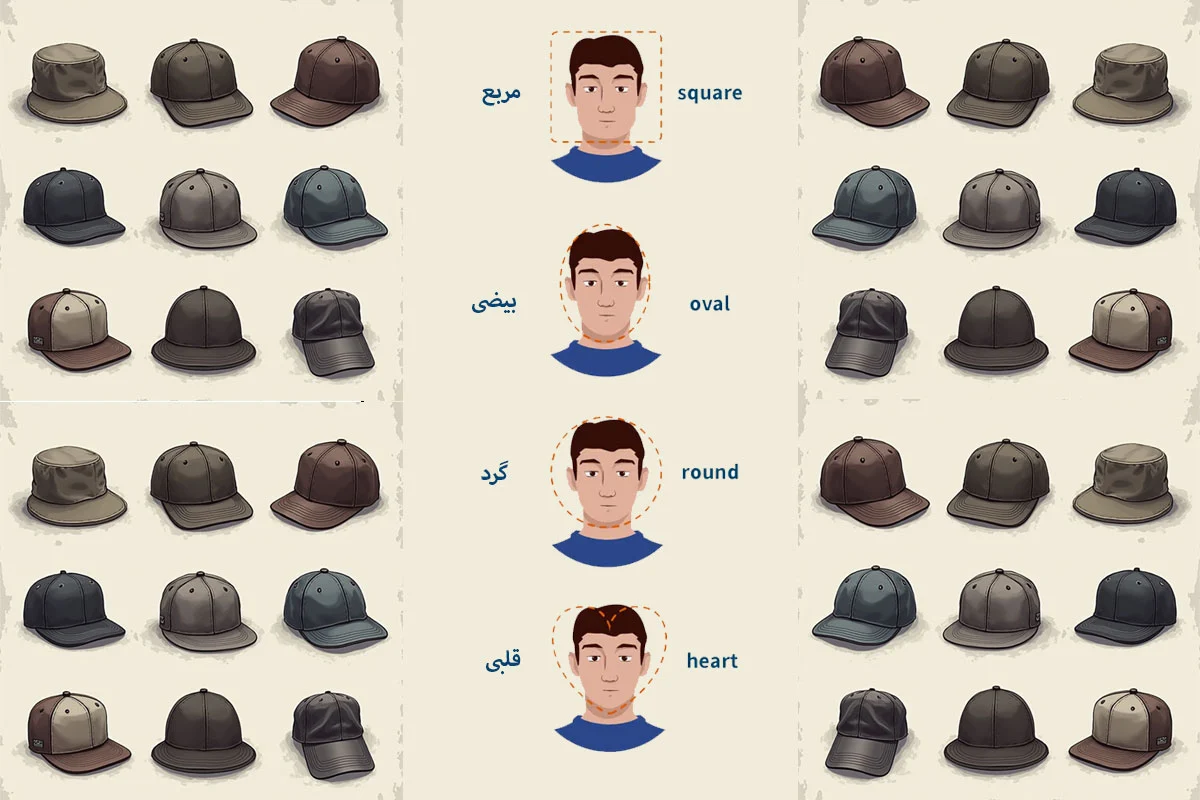 کلاه مناسب