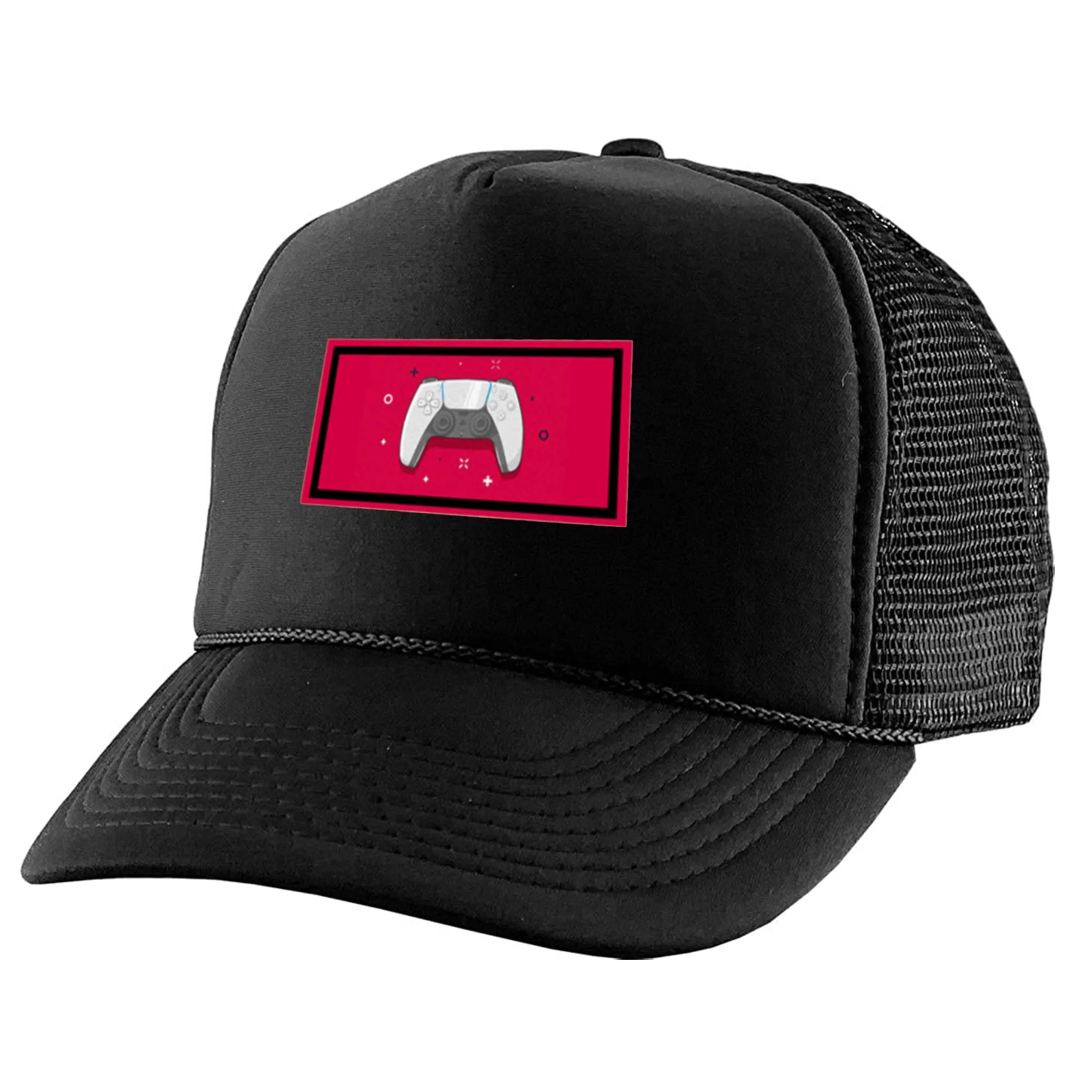mesh-hat-cap fantasy-11 کلاه-کپ-پشت-توری-طرح-پلی استیشن