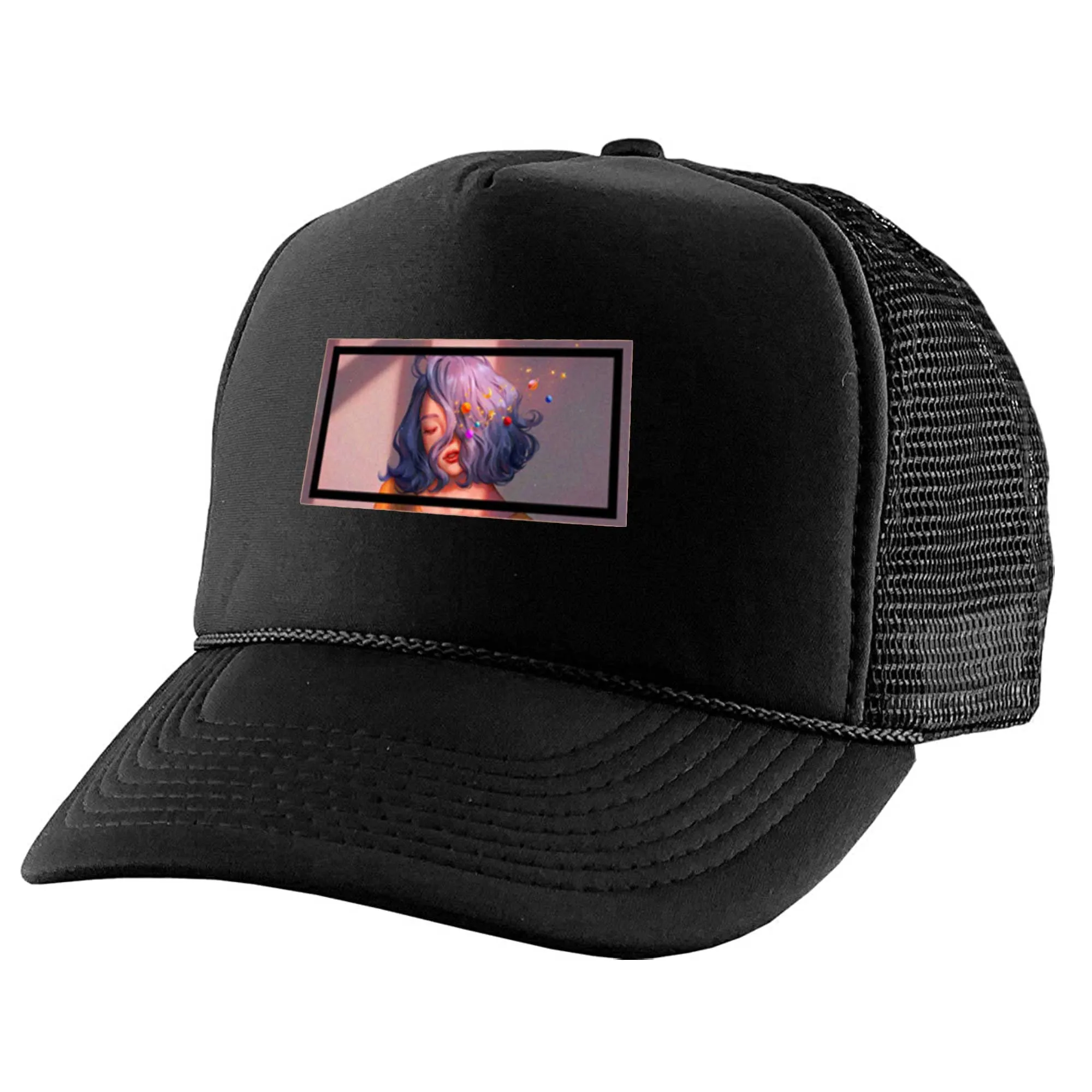 mesh-hat-cap fantasy-18 کلاه-کپ-پشت-توری-طرح-دخترونه فانتزی