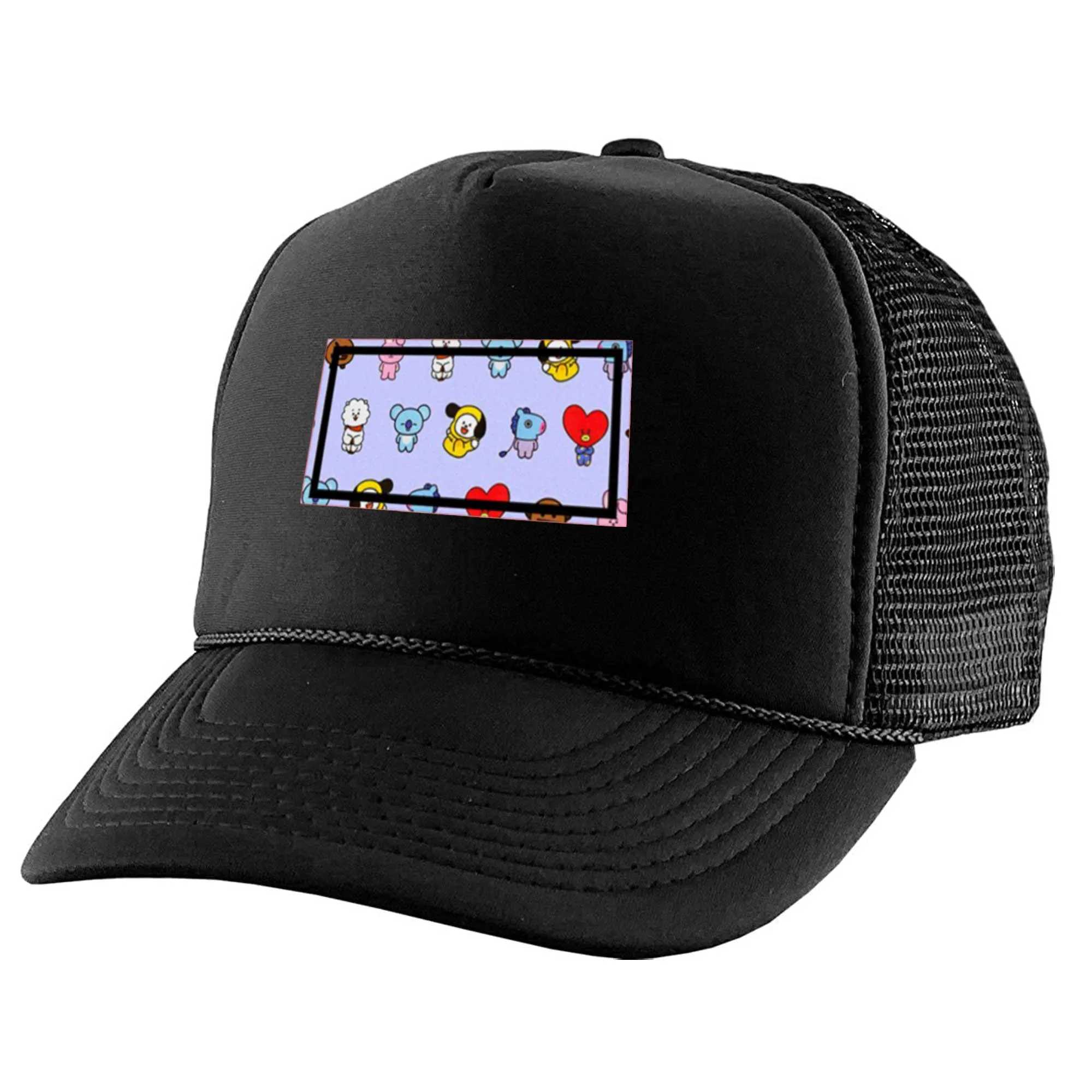 mesh-hat-cap fantasy-27 کلاه-کپ-پشت-توری-طرح-بی تی اس