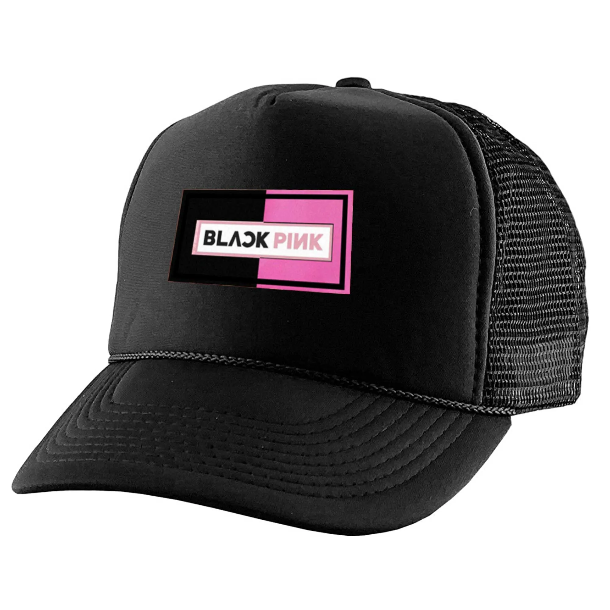 mesh-hat-cap fantasy-31 کلاه-کپ-پشت-توری-طرح-گروه بلک پینک