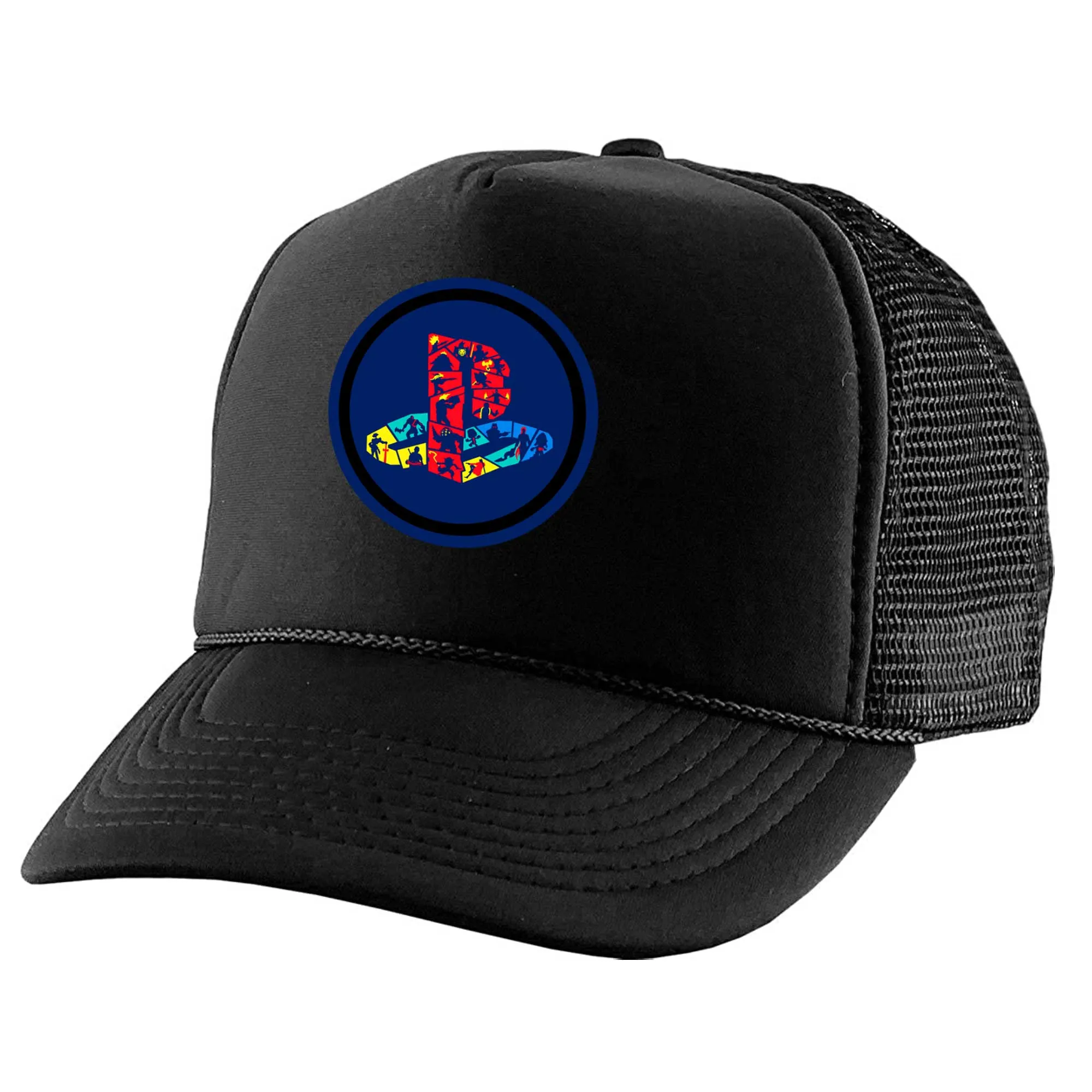 mesh-cap-hat-capmod-fantasy07 کلاه-کپ-پشت-توری-طرح-پلی استیشن