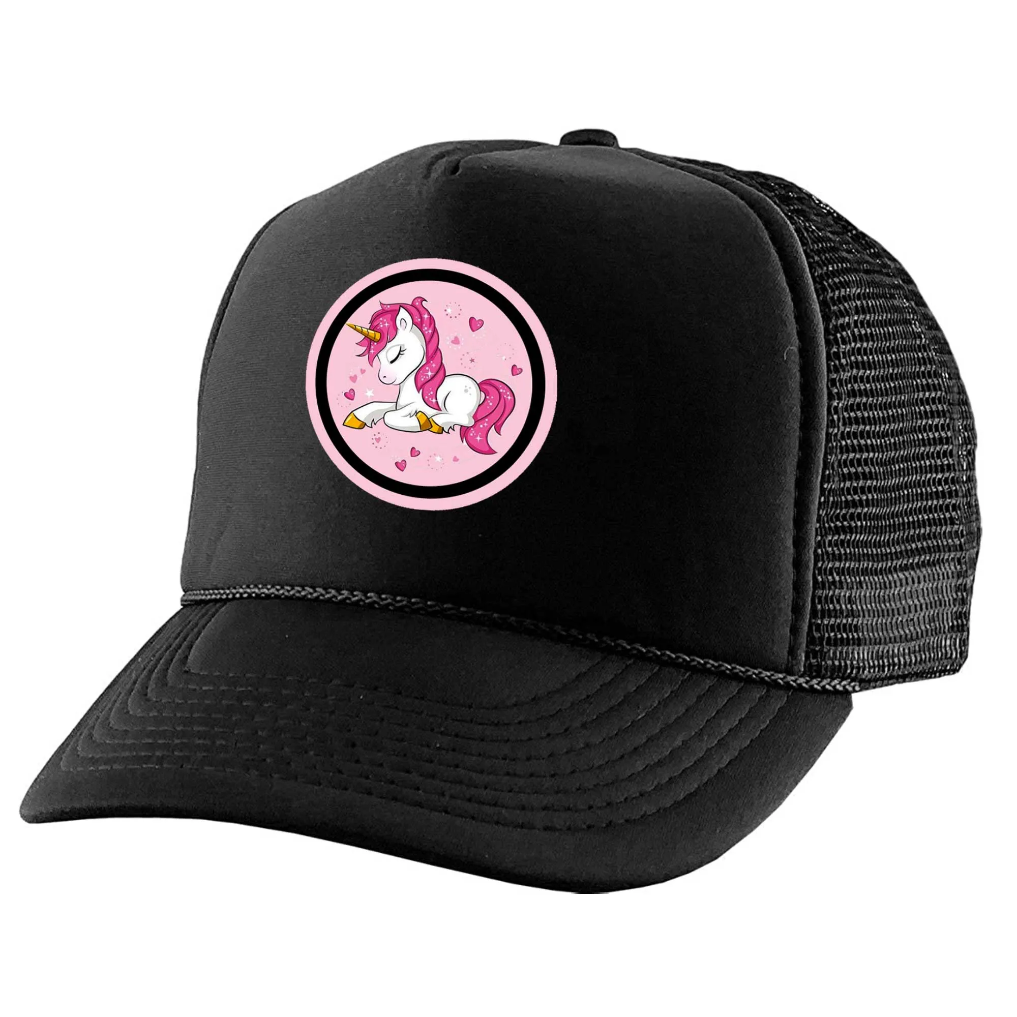 mesh-cap-hat-capmod-fantasy26 کلاه-کپ-پشت-توری-طرح-یونیکورن اسب تک شاخ