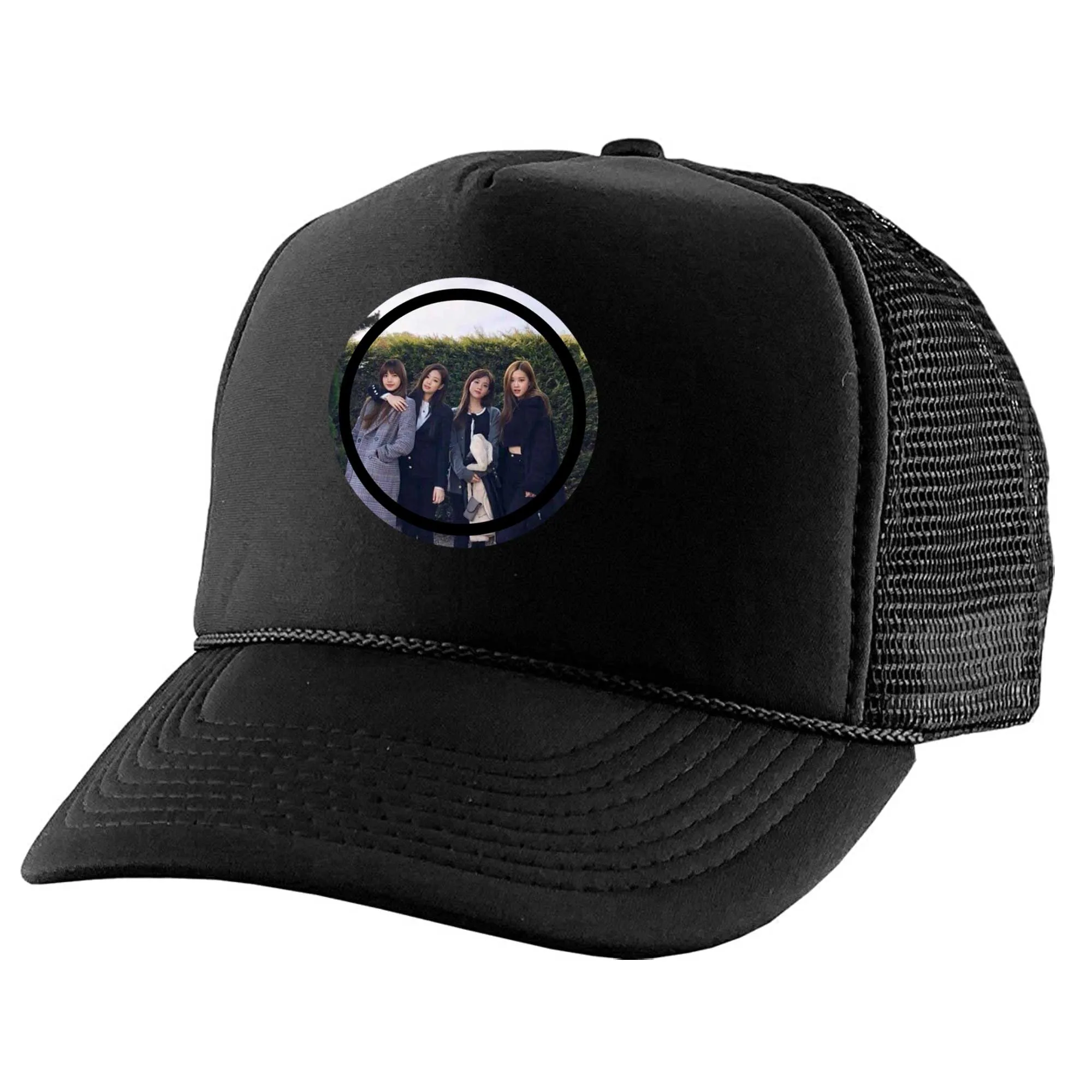 mesh-cap-hat-capmod-fantasy403 کلاه-کپ-پشت-توری-طرح-بلک پینک
