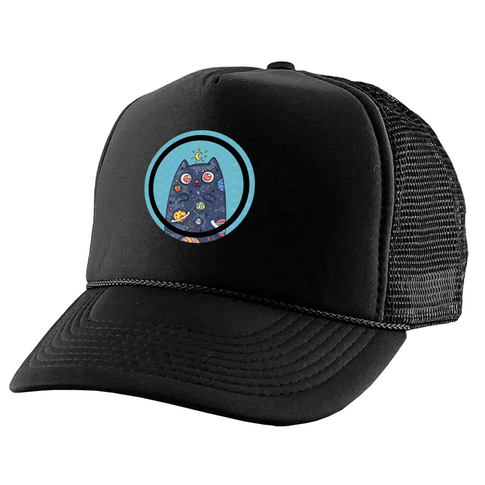 mesh-cap-hat-capmod-fantasy470 کلاه-کپ-پشت-توری-طرح-گربه گلکسی