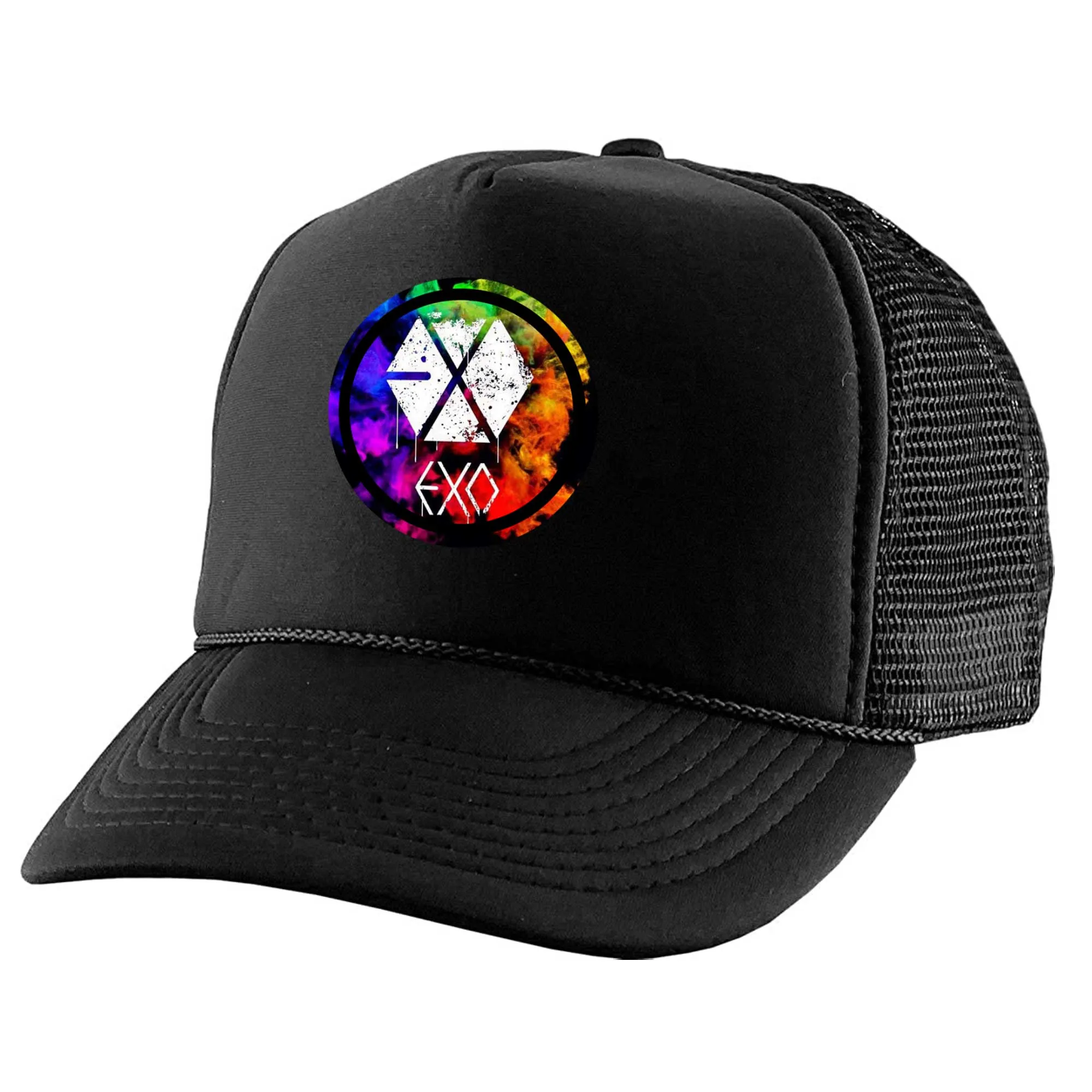 mesh-cap-hat-capmod-fantasy503 کلاه-کپ-پشت-توری-طرح-گروه موسیقی اکسو