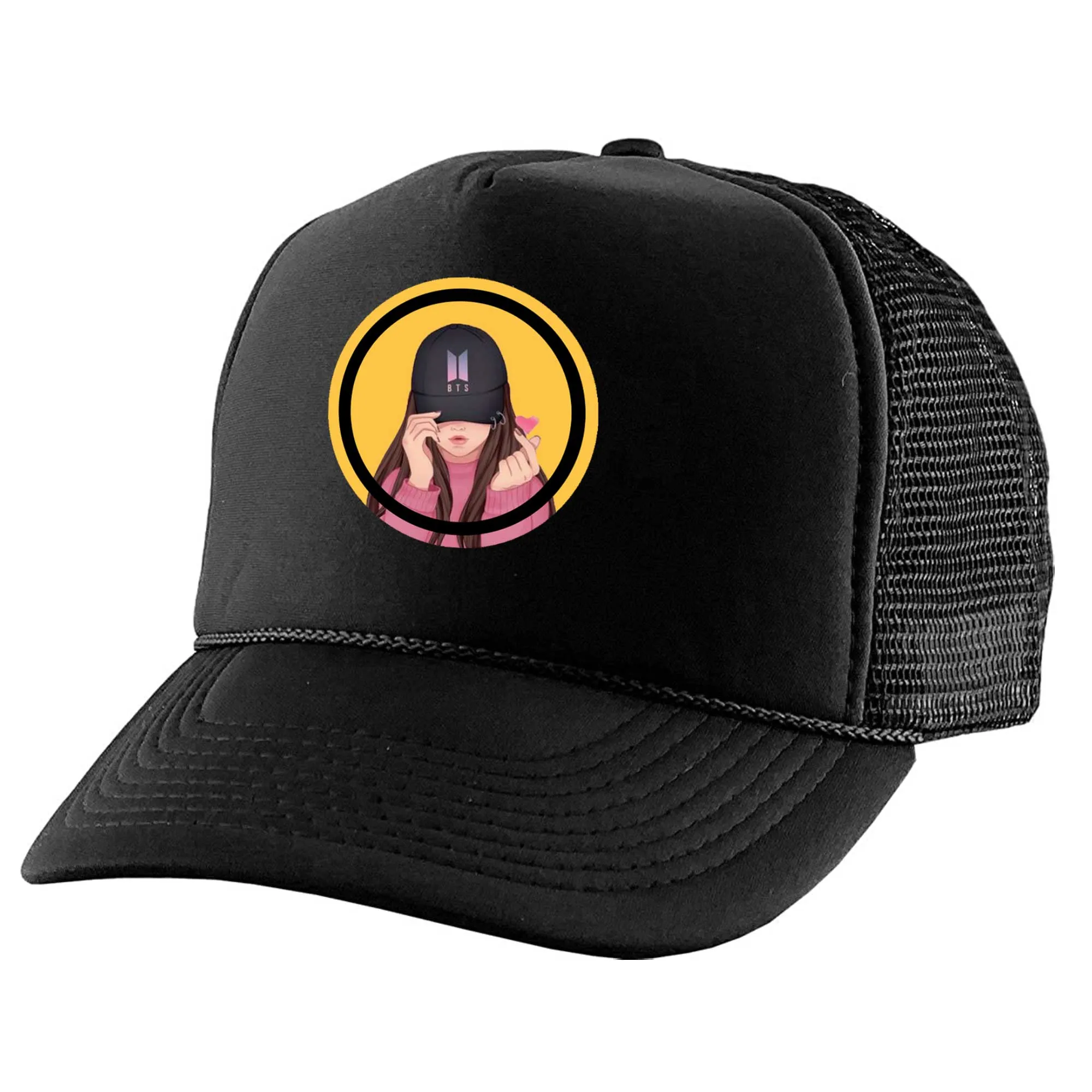 mesh-cap-hat-capmod-fantasy507 کلاه-کپ-پشت-توری-طرح-بی تی اس