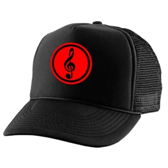 کلاه-کپ-پشت-توری-طرح-موسیقی سل