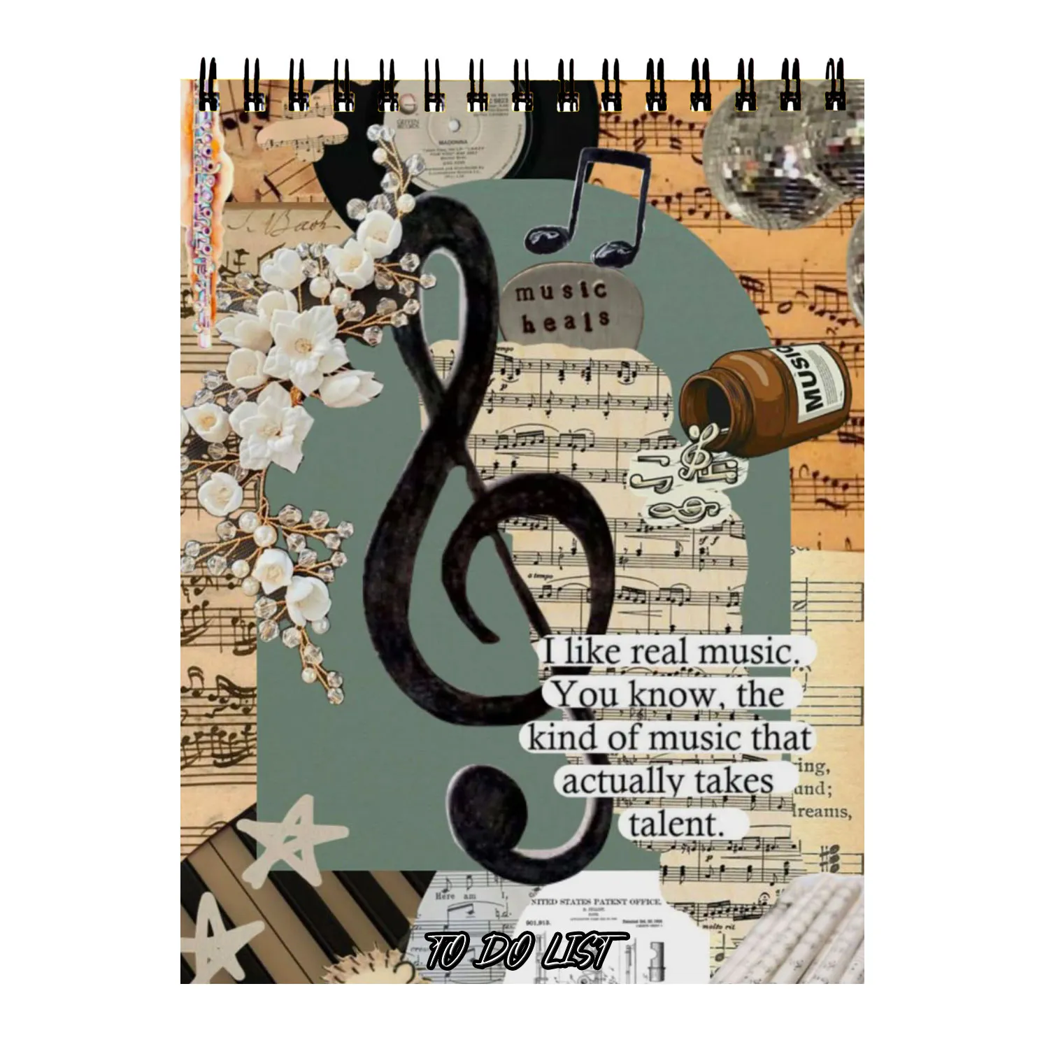planer-notebook-fantasy86 موسیقی