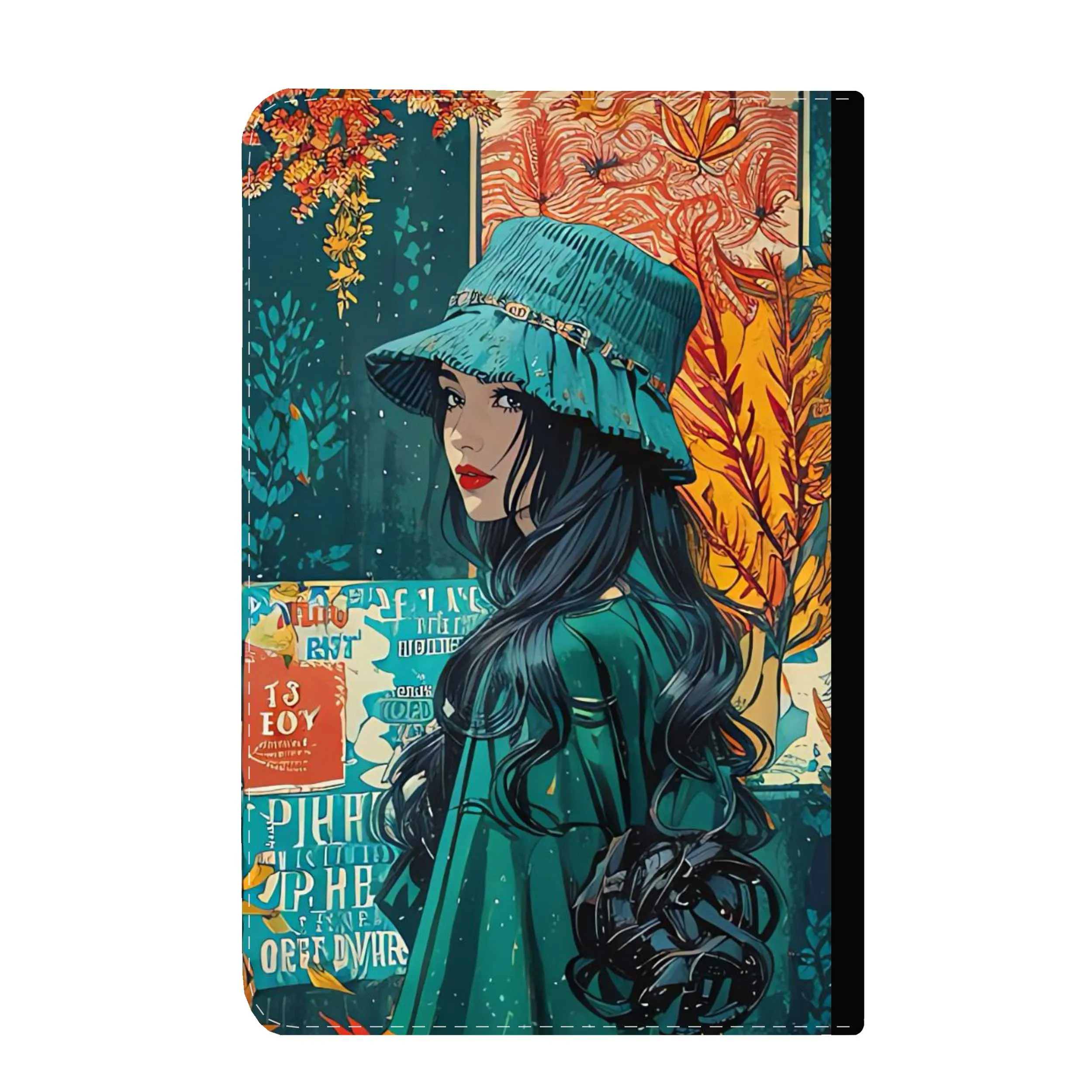 notebook-binder-capmod-94 کلاسور-طرح-دختر ژاپنی فانتزی