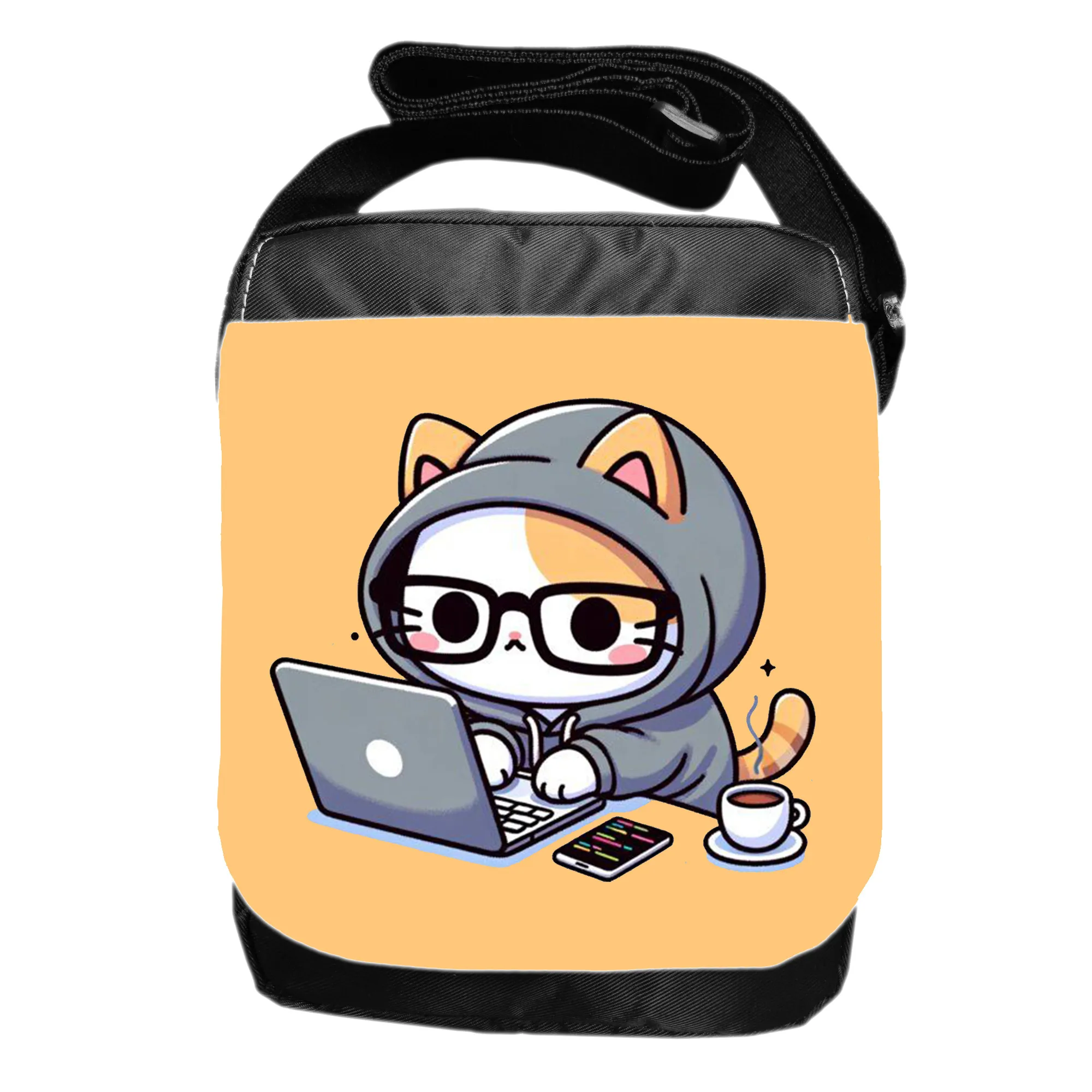 Casual-Shoulder-Bag-128 کیف-دوشی-گربه-لپتاپ