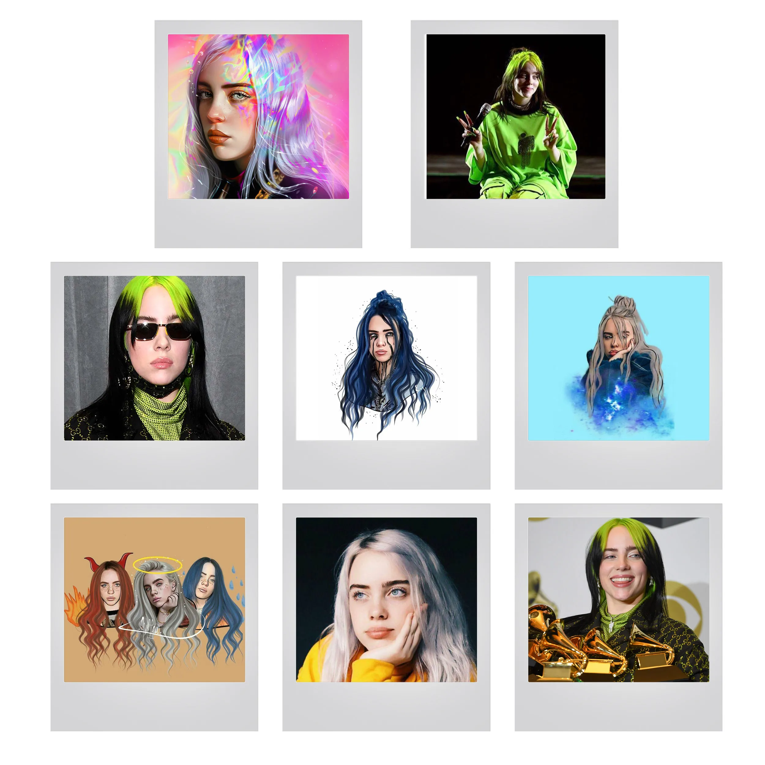 Polaroid-Hanging-Photo-Decor-05 پولاروید-بیلی-آیلیش-bilie-eilish