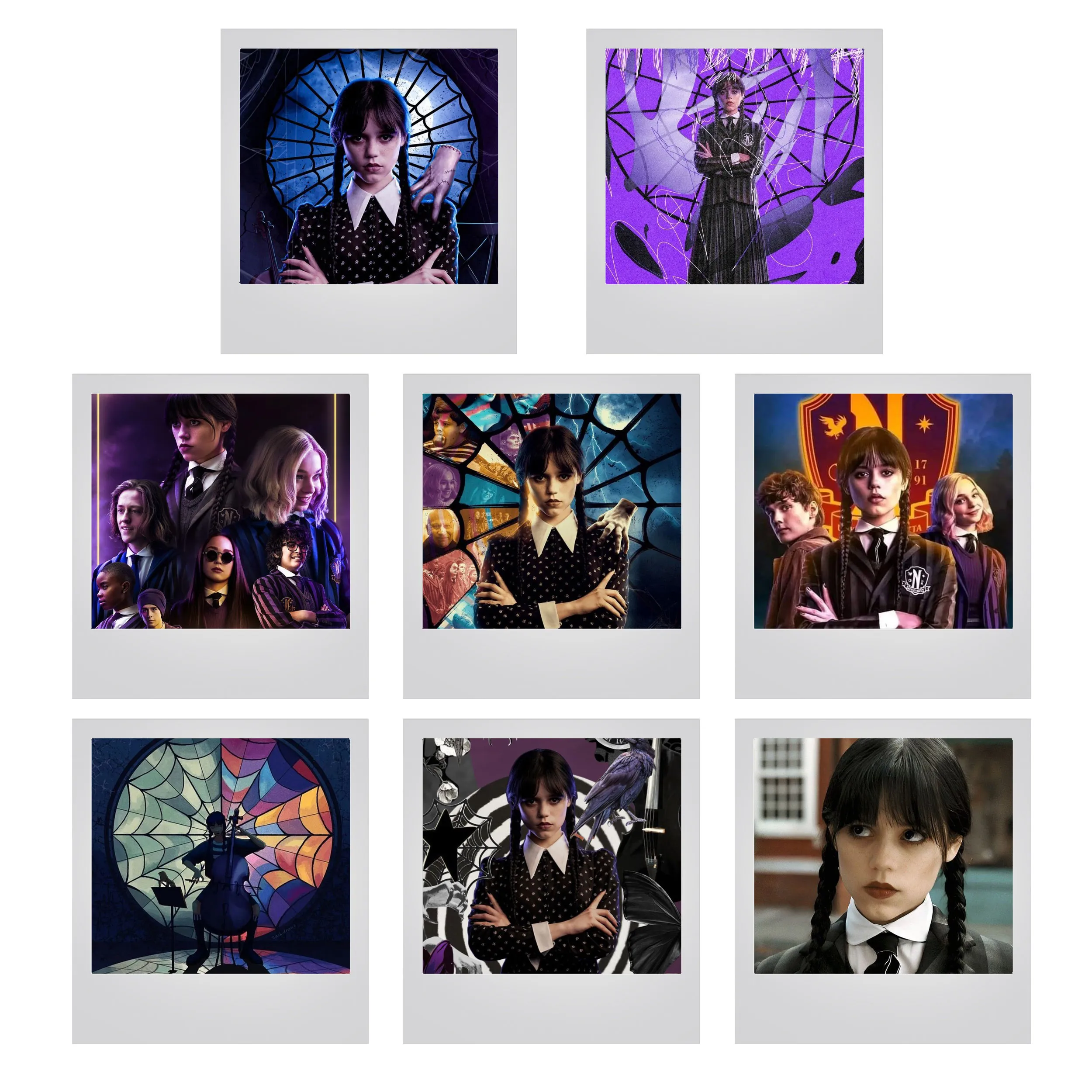 Polaroid-Hanging-Photo-Decor-13 آویز تزئینی پولاروید طرح سریال ونزدی کد 98 - Image 1