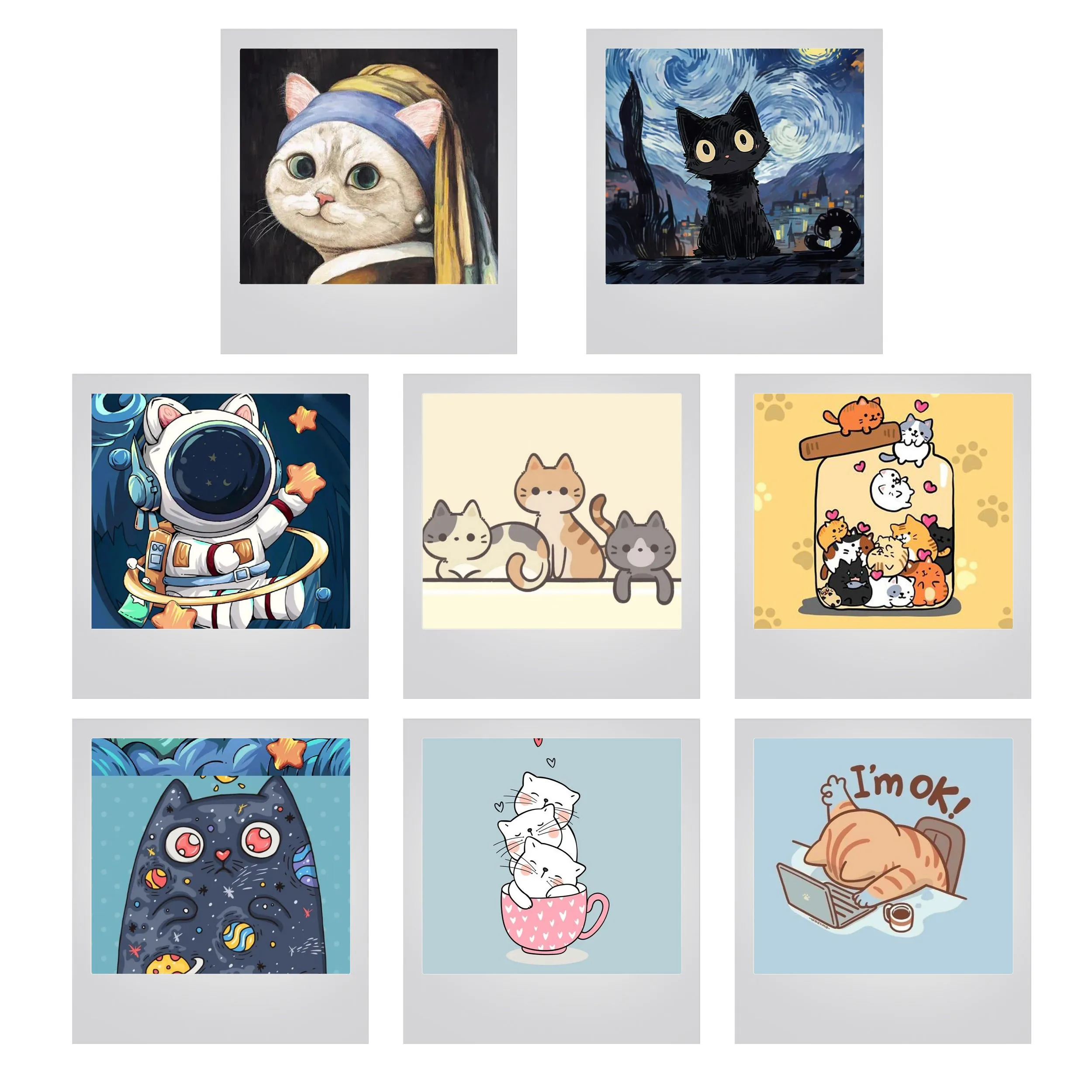 Polaroid-Hanging-Photo-Decor-18 پولاروید-گربه-بامزه-کیوت