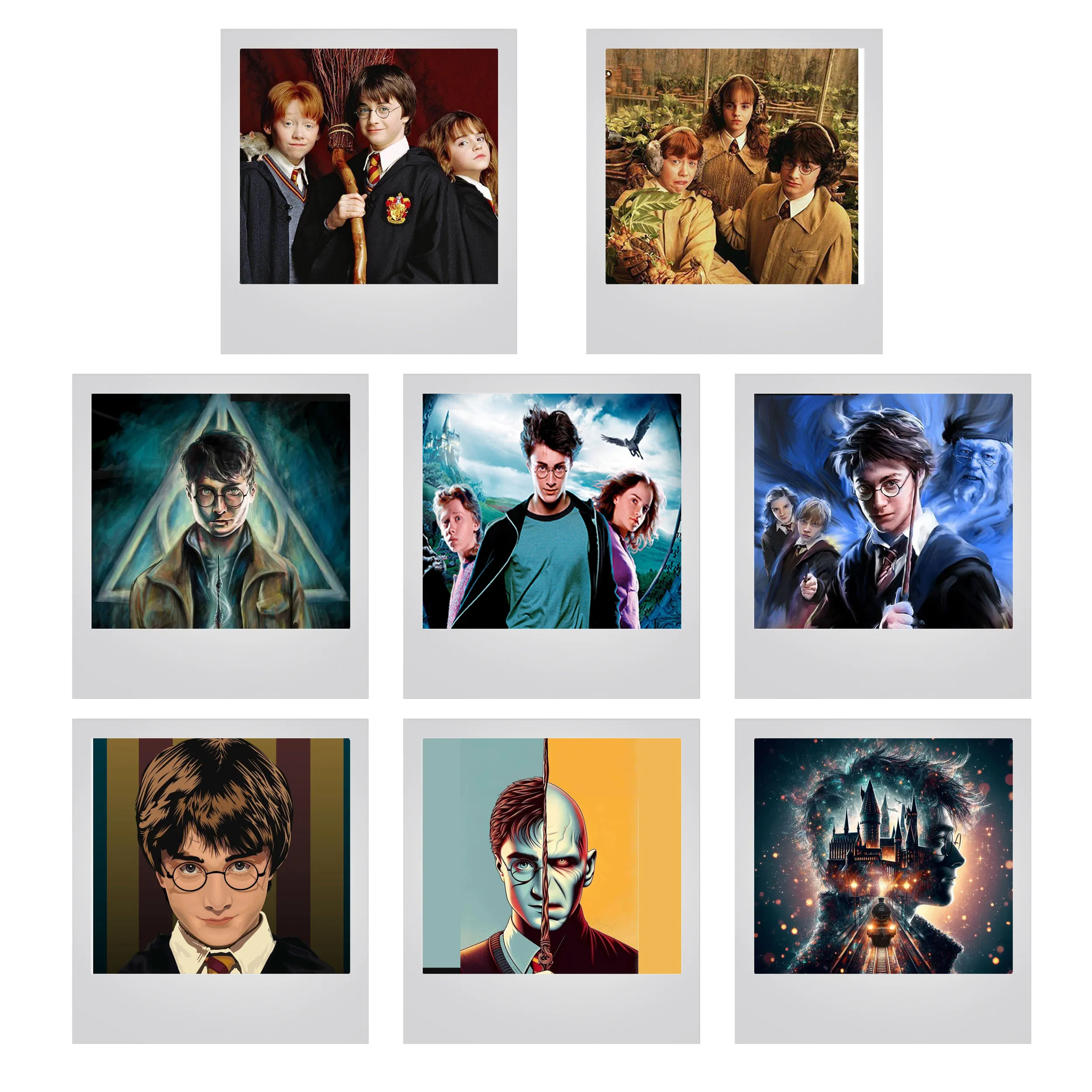 Polaroid-Hanging-Photo-Decor-24 پولاروید-طرح-هری-پاتر-harry-potter