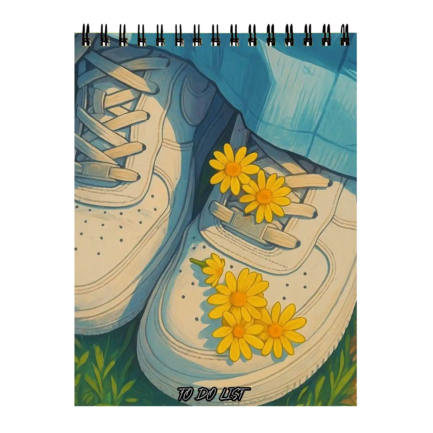 daily-planner-103 دفتر-پلنر-طرح-بابونه فانتزی