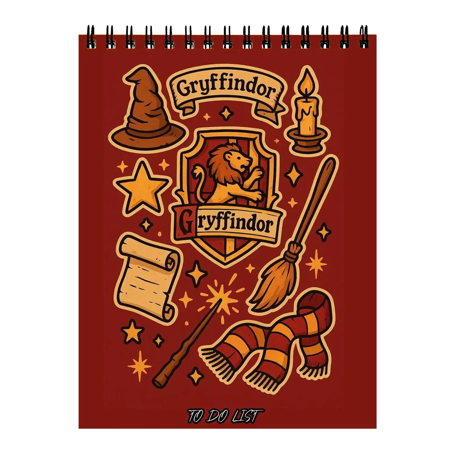 daily-planner-121 دفتر-پلنر-طرح-هری پاتر