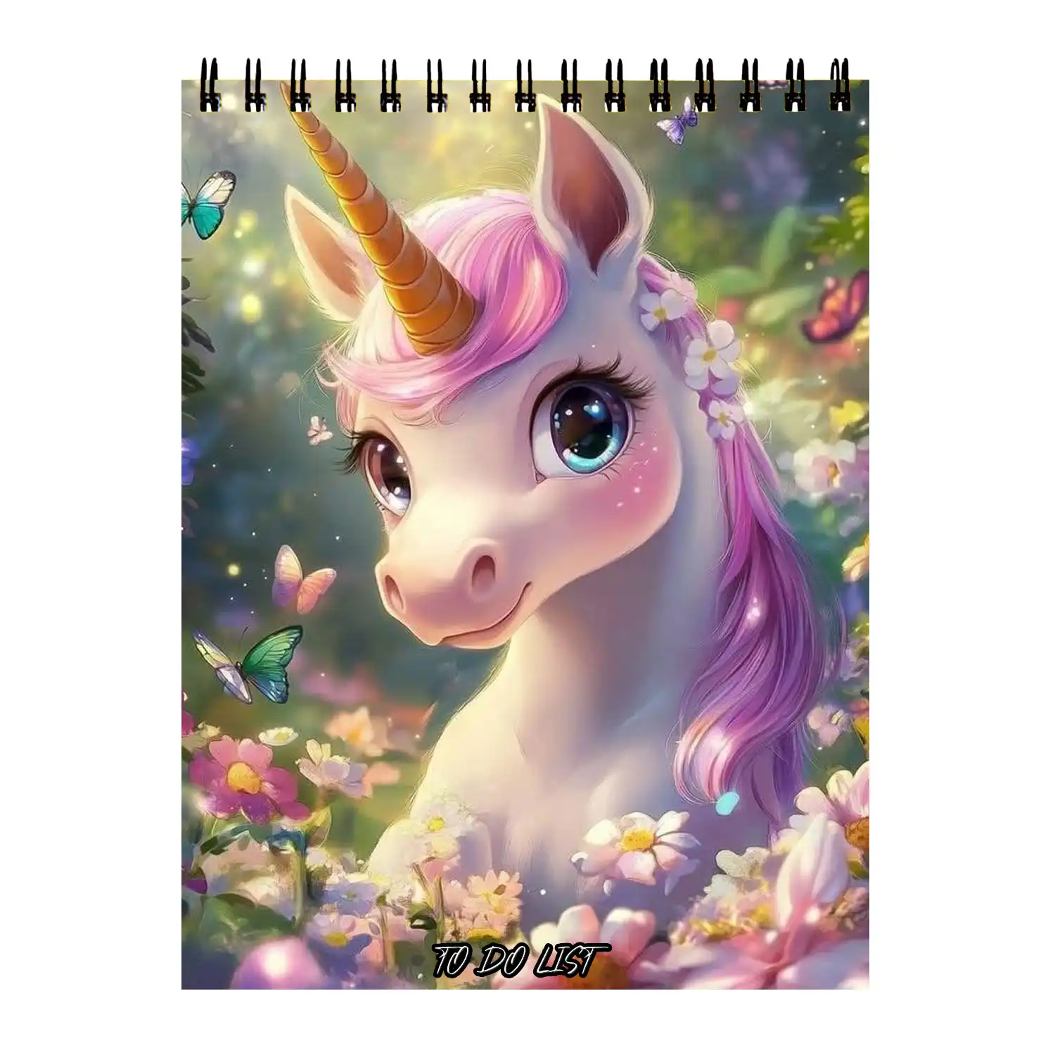 daily-planner-130 دفتر-پلنر-طرح-یونیکورن اسب تک شاخ