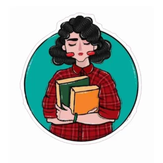 استیکر-طرح-دختر