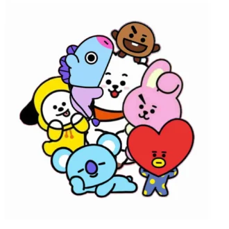 استیکر-طرح-bt21
