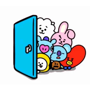 استیکر-طرح-BT21