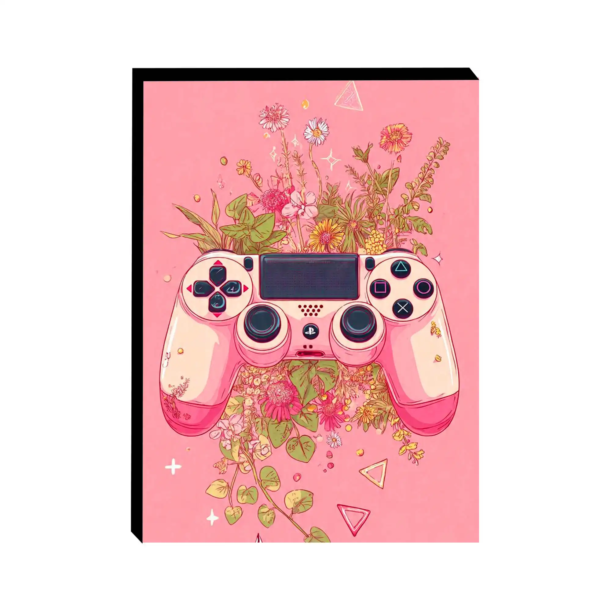 wall-art-canvas-style-design-41 تابلو-شاسی-طرح-دسته پلی استیشن